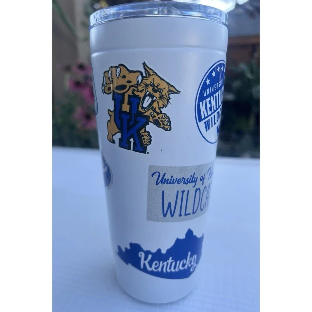 University of Kentucky Wildcats Tumbler 20 Oz Stainless Steel Insulated Cup